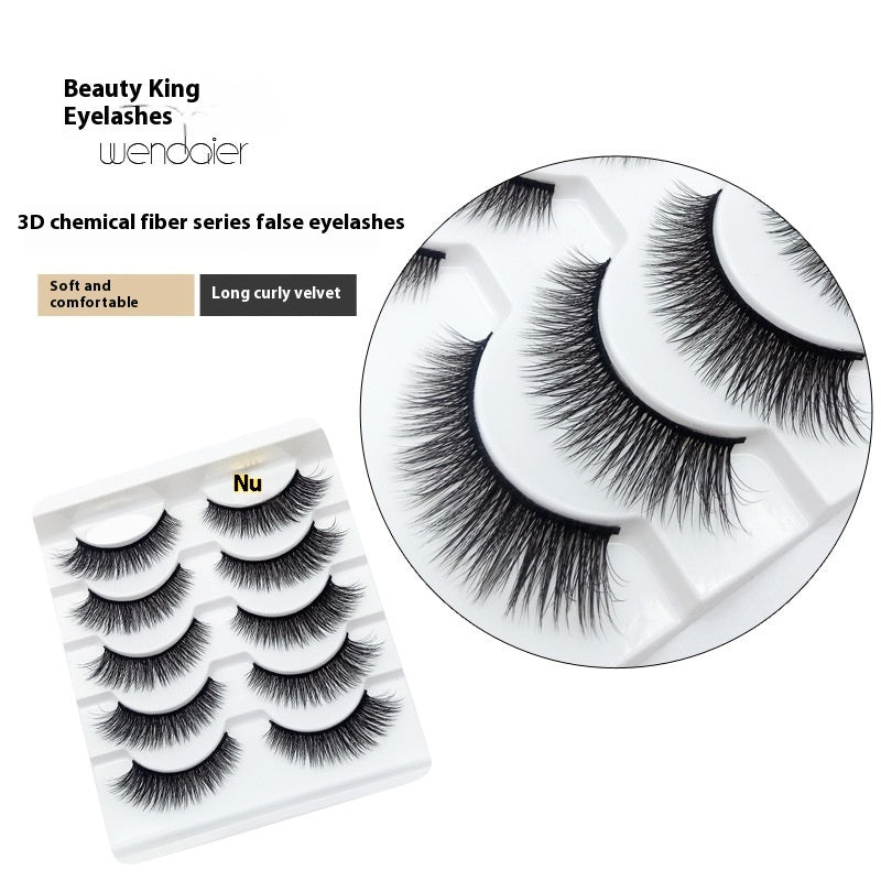 Multi-layer Three-dimensional Thick False Eyelashes